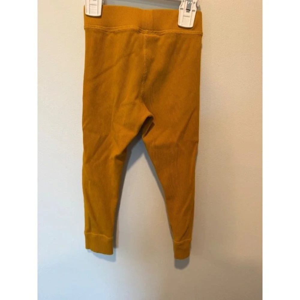 Hanna Andersson Leggings Brown Butter 3T 90 EUC